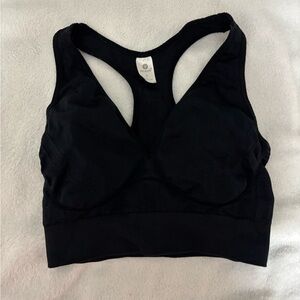 Black Sports Bra